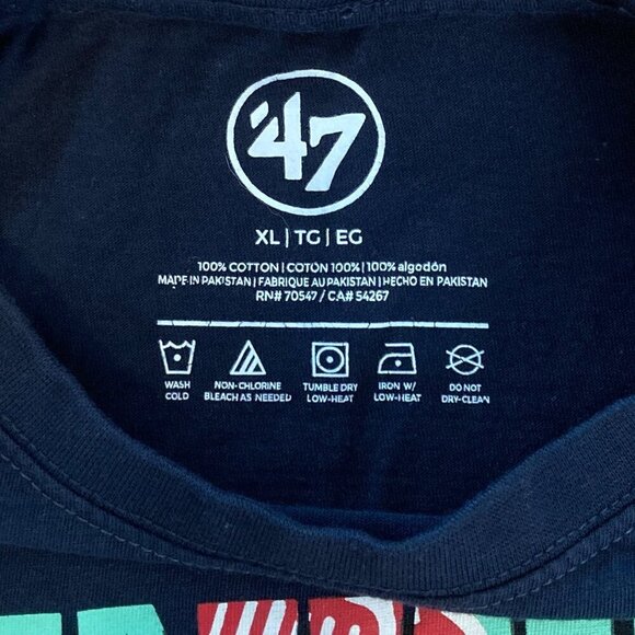 Boston Red Sox Fenway Faithful 47 Brand Navy Blue Size XL - Picture 3 of 7